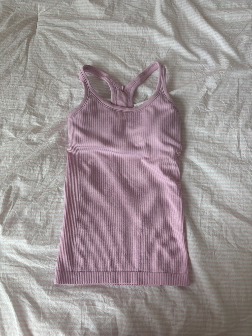 NWOT lululemon athletica Ribbed Racerback Tank - Pink